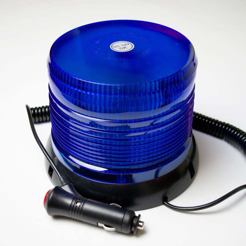 LED Blaulicht XL mit Magnetbefestigung 80 LED 2 Modi 